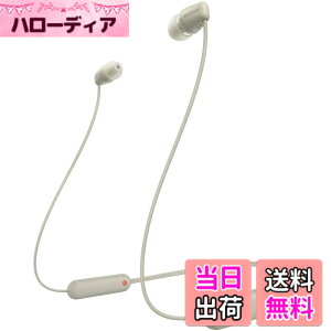 �y���������z�\�j�[(SONY) ���C�����X�C���z�� WI-C100:Bluetooth�Ή�/25���ԃX�^�~�i/IPX4�h�H/DSEE���� �x�[�W�� WI-C100 CZ ��