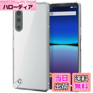 �y���������z�G���R�� Xperia 5 IV [ SO-54C | SOG09 ] �P�[�X �J�o�[ �ϏՌ� �n�C�u���b�h�P�[�X �l�p�G�A�[�N�b�V���� �ɂݐ݌v [�ו��܂��k���Ƀt�B�b�g����] �X�g���b�v�z�[���t�� �N���A PM-X22