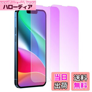 �y���������z�y�u���[���C�g�J�b�g�z iPhone14 / iPhone13 / iPhone13 Pro �p �K���X�t�B���� �u���[���C�g �t�B���� �t���ی� �A�C�t�H�� 13 / 13Pro / 14 �p �����K���X �ی�K���X �y�w��h�~/�C�A�[��/