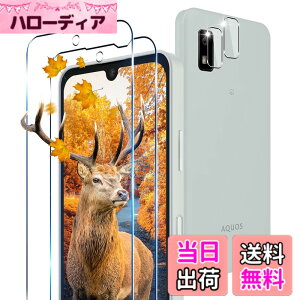 �y���������z�y2+2���Z�b�g �w��F�ؑΉ��z �p AQUOS Wish3 �K���X�t�B���� 2�� SH-53D A302SH / AQUOS Wish2 SH-51C A204SH / AQUOS Wish SHG06 A104SH SH-M20 �t�B���� + 2�� �J�����ی�t�B�����Z�b �y ���{���Ɏq�� 9H