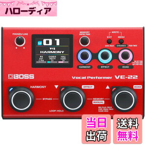 �y���������zBOSS �{�X VE-22 Vocal Performer �{�[�J���G�t�F�N�^�[
