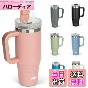�y���������zTYESO �^���u���[ 0.9L ���� �ۗ� �X�e�����X�{�g�� �E�H�[�^�[�{�g�� �X�g���[ �����t�� �W���b�L �A�E�g�h�A �^��f�M ��d�\�� �L�� ��e�� ���� ���̎q �j�̎q 900ml ���F