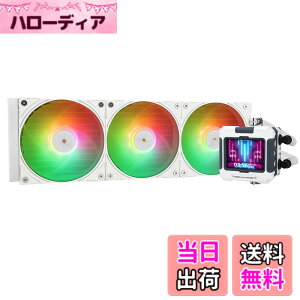 �y���������zThermalright FW 360�z���C�gARGB CPU�E�H�[�^�[�N�[���[�A2000RPM��3��PWM�t�@���A320 * 240�𑜓x��IPS LCD�X�N���[���A�t��CPU�N�[���[�AAMD�pCPU PC Aio�N�[���[:AM4 / AM5 / Intel LGA1700