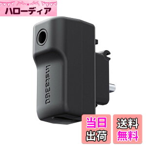 �y���������zCYNOVA Insta360 X4�p �}�C�N�A�_�v�^�[,�C���X�^360 X4�}�C�N Insta360 X4 �A�N�Z�T���[�ɑΉ� 3.5mm/Type-C �ϊ��A�_�v�^�[ �[�d�^���\