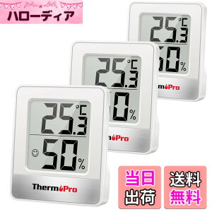 �y���������zThermoPro ���x���x�v ���x�v �f�W�^�� �����x�v ���� �M���Ǒ΍� �����v ���₷���f�J���� ��}�[�N ���� �����x �V���v�� �R���p�N�g �X�^���h �}�O�l�b�g�t�� �u���|�����p 