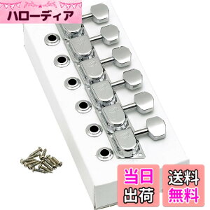 �y���������zFender �`���[�j���O�y�O 70s F Style Stratocaster/Telecaster Tuning Machines Chrome (6)