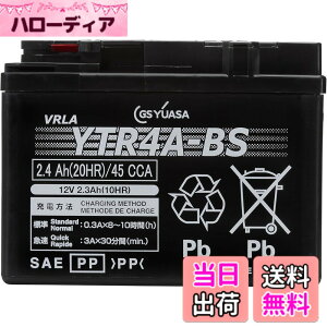 �y���������zGS YUASA [ �W�[�G�X���A�T ] �V�[���h�^ �o�C�N�p�o�b�e���[ YTR4A-BS