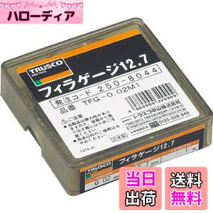 �y���������zTRUSCO(�g���X�R) �t�B���[�Q�[�W 0.02mm�� 12.7mmx1m �X�e�����X�� TFG-0.02M1