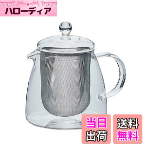 �y���������zHARIO(�n���I) ���[�t�e�B�[�|�b�g �s���A ���p�e��700ml �ϔM�K���X �v���[���g �M�t�g ���蕨 CHEN-70T