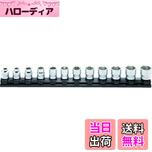 �y���������z�g���X�R���R(TRUSCO) �R���H�ƌ����� �R�[�P�� Z-EAL 3/8(9.5mm)SQ. 6�p�\�P�b�g���[���Z�b�g 12���g RS3400MZ/12