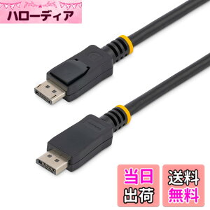 �y���������zStarTech.com DisplayPort �P�[�u��/2m/�f�B�X�v���C�|�[�g1.2 /VESA�K�i�F�胂�j�^�[�P�[�u��/4K60Hz/���b�`�t��DP�R�l�N�^ �I�X - �I�X DISPL2M