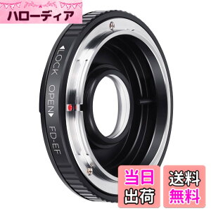 �y���������zK&F CONCEPT �}�E���g�A�_�v�^�[ FD-EOS Canon�Ή� FD�}�E���g �����Y-Canon�Ή� EOS�J���������p EF�}�E���g �ϊ� FD�����Y�A�_�v�^�[�u���[�J�[���c�X�v