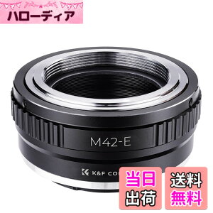 �y���������zK&F CONCEPT M42�����Y �}�E���g�A�_�v�^�[ �\�j�[�Ή��Ή� E�}�E���g NEX �J���������p �ϊ� �����Y�A�_�v�^�[�����O M42�}�E���g Sony�Ή��Ή� e�}�E���g M42-NEX �}�E���g�ϊ��A�_�v�^