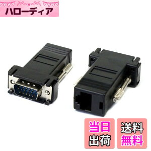 �y���������zCablecc 2pcs VGA Extender�I�Xto Cablecc LAN cat5 cat5e rj45�C�[�T�l�b�g���X�A�_�v�^