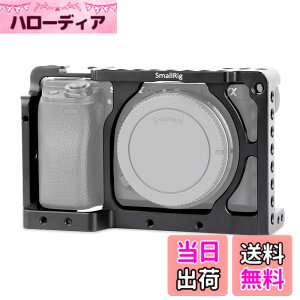 �y���������zSMALLRIG A6000/A6300/A6500 ILCE-6000/ILCE-6300/ILCE-A6500/Nex-7��p�P�[�W�L�b�g DSLR ���� �g���J�����P�[�W �y�� ��t�֗� �ϋv�� �ϐH��-1661 [���s�A���i]
