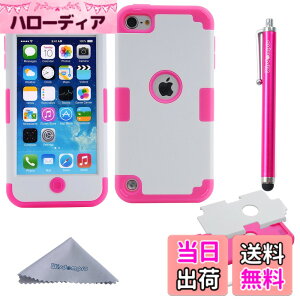 �y���������zWisdompro iPod Touch 7 �P�[�X iPod Touch 6/5 �P�[�X �Ռ��z�� �O�d�\�� �S�ʕی� �\�t�g�V���R���{�n�[�hPC ���h�~ �A�C�|�b�g�^�b�` ��7/6/5����Ή� (�s���N�{�z���C�g)