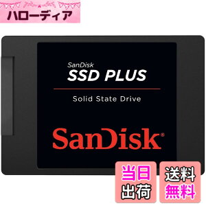 �y���������z�y �T���f�B�X�N ���K�i �z SanDisk ���� 2.5�C���` SSD / SSD Plus 480GB / SATA3.0 / 3�N / SDSSDA-480G-G26