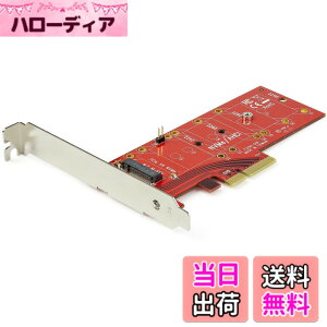 �y���������zStarTech.com PCI Express�J�[�h�^x4�^PCIe 3.0 - M.2 PCIe NVMe SSD�^M-Key�^AHCI�ANGFF�^�W��&���[�v���t�@�C���u���P�b�g�^PCIe ���� �ϊ� �C���^�[�t�F�[�X �A�_�v�^�[ �{�[�h PEX4M2E1 [���s�A���i
