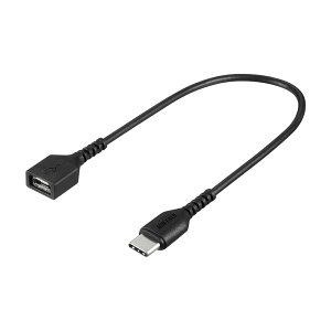 �y���������z�o�b�t�@���[ BUFFALO �ϊ��A�_�v�^ microB to TypeC 15cm �u���b�N BSMPCADC115BK