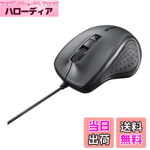 �y���������z�o�b�t�@���[ BUFFALO �L�� BlueLED �É� 5�{�^���}�E�X �u���b�N BSMBU308BK
