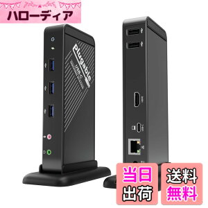 �y���������zPlugable USB-C �h�b�L���O�X�e�[�V���� 60W �[�d�@�\�t�� DP��փ��[�h HDMI �L��LAN �C�[�T�l�b�g USB3.0 x3 USB2.0 x2 �������o��