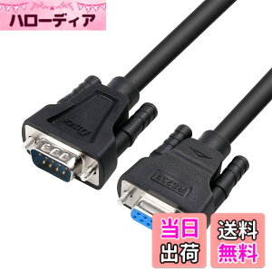�y���������zDTECH RS232C �V���A���P�[�u�� 2m �X�g���[�g�P�[�u�� D-Sub9�s���I�X-D-Sub9�s�����X