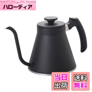 �y���������zHARIO(�n���I) V60�h���b�v�P�g���E�t�B�b�g �K�X�΁EIH�Ή� ���p800ml �}�b�g�u���b�N ���{�� �v���[���g �M�t�g ���蕨 VKF-120-MB