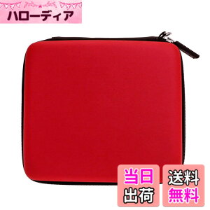 �y���������zOSTENT �P�[�X�o�b�O �n�[�h �L�����[�g ���x�� �|�[�` Nintendo 2DS�R���\�[���p (red)