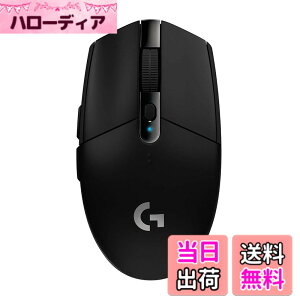 �y���������zLogicool G �Q�[�~���O�}�E�X G304 LIGHTSPEED ���C�����X �Q�[�~���O �}�E�X �y�� 99g HERO 12K�Z���T�[ 6�v���O�����{�^�� 250���ԘA���g�p�\ �u���b�N PC windows mac �������K�i �y �t�@