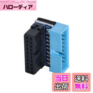 �y���������zCablecc USB 3.0 20�s�� �I�X�����X �����A�_�v�^�[ �㉺����90�x �}�U�[�{�[�h���C���{�[�h�p (������)