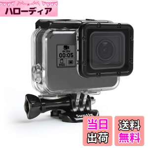 �y���������zSuptig�P�[�X�n�E�W���OGopro Hero 5�p�h���P�[�XGopro Hero 7 Black Hero 6 Hero 2018�A�N�V�����J����Waterpoof 147ft�i45M�j