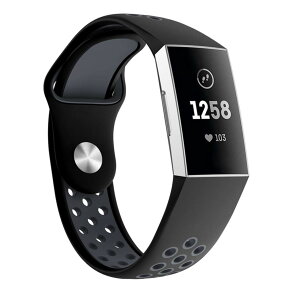 �y���������zComtax for Fitbit Charge 3/ Charge 4 �o���h/�x���g �����p�o���h �_�炩���V���R���o���h �����\ ���F�I�� �X�|�[�c �����x���h (S, �u���b�N+�O���[)
