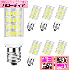 �y���������zDiCUNO E12���� LED�d�� �Z���~�b�N�X��� 4W 400lm �S�z���^�C�v 6000K �����F 40W�n���Q�������v���� �����s�\ 6�Z�b�g