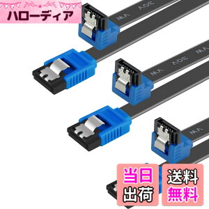 �y���������zBENFEI SATA�P�[�u�� (L �^) 45cm 90 �x���p 3�{�Z�b�g SATA3 6Gbps �Ή� ���b�`�t�� SSD��HDD����-�u���[