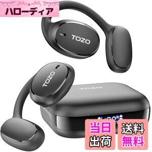 �y���������zTOZO OpenEgo ���C�����X �C���z�� bluetooth 5.3 �I�[�v���C���[ �ɏ�̃t�B�b�g�� �����ǂ��Ȃ� LED �f�B�X�v���C AI �ʘb���m�C�Y���_�N�V���� ��70~80h�Đ� IPX5�h�� �C���z�����C����