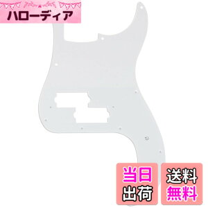 �y���������zMusiclily Pro 10�� �v���V�W�����x�[�XPB�s�b�N�K�[�h 4�����{��Fender Precision Bass�p�A1P �z���C�g