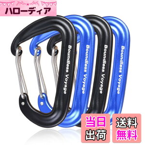 �y���������zBoundless Voyage �J���r�i �o�R�p �����x 12kN�y1200KG�z ���^ D�����O 7075�A���~�j�E������ ���y�� �n�����b�N �N���C�~���O ���X�L���[ �A�E�g�h�A�p�i �S3�F(Blkx2+Blux2) BV1026