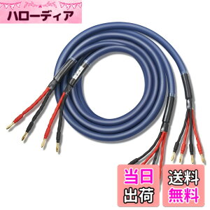 �y���������z�y�o�C���C���[�z WYVERN AUDIO �ɑ� �������x�� 12�c �o�i�i�v���O�t �����i HIFI �o�C���C�������O�ڑ� �o�C���C���[ �X�s�[�J�[�P�[�u�� 2�{1�g LR�Z�b�g �yWVA-04BW12�z �i�u���[�j 2.
