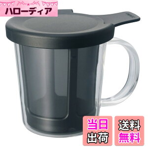 �y���������zHARIO(�n���I) �����J�b�v �R�[�q�[���[�J�[ 1�t�p 170ml �u���b�N �����J�b�v �e�B�[���[�J�[ ���{�� OCM-1-B