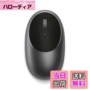 �y���������zSATECHI M1 ���� ���C�����X �}�E�X �A���~���iUSB-C�[�d���A1200DPI�A�l�ԍH�w�f�U�C���Ή���Bluetooth�}�E�X�AMacBook Air & Pro�A�m�[�gPC�AiPad�ȂǑΉ��j�| �X�y�[�X�O���[