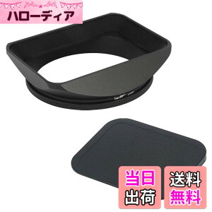 �y���������zHaoge 72mm �X�N�G�A���^�� �˂����ݎ��}�E���g�����Y�t�[�h�V�F�[�h �L���b�v�t�� 72mm Canon Nikon Sony Leica Leitz Carl Zeiss Voigtlander Nikkor Panasonic �I�����p�X�����Y�Ƒ���72mm�t�B���^�[