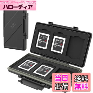 �y���������z6�X���b�g XQD �J�[�h/CFexpress Type B �J�[�h ���[�P�[�X 6�� XQD/CFexpress Type B �J�[�h �K�p �ϐ� �h�o Nikon Z9 Z8 Z6III Z7II Z6II �ȂǂɓK�p