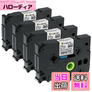 �y���������zGreateam �s�[�^�b�` �e�[�v 3.5mm �� ���� TZe-N201 �ƌ݊� �u���U�[�H�� TZe�e�[�v �m�����~�l�[�g�e�[�v 4�Z�b�g �u���U�[ P-Touch P300BT P710BT 190