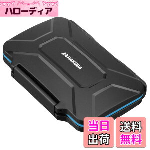 �y���������z�n�N�o HAKUBA �n�[�h�������[�J�[�h�P�[�X (CFexpress Type B �^ XQD �J�[�h�p) 6�����[ �u���[ �ϏՌ� �h�o �h�H ABS������ �V���R�����p�b�L�� DMC-22XQD6BL 4977187371574