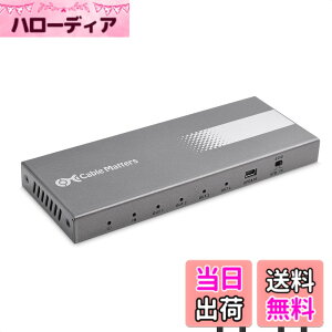 �y���������zCable Matters 18Gbps HDMI ���z�� 1����4�o�́A4K@60Hz�AHDMI 2.0 �X�v���b�^�AHDR/HDCP 2.2�Ή��A�����o��