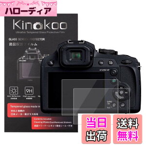 �y���������zkinokoo �t���ی�t�B���� Panasonic LUMIX TZ85 FZ85��p �d�x9H �����ߗ� �ώw�� �C�A���� �����K���X ����0.3mm 2���Z�b�g �W���N���X�t��(TZ85 FZ85��p)