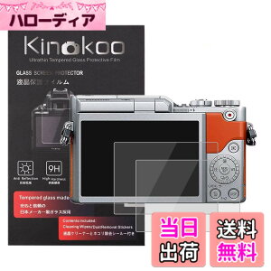 �y���������zkinokoo �t���ی�t�B���� Panasonic �f�W�^���J���� Lumix DC-GF10/GF90��p �d�x9H �����ߗ� �ώw�� �C�A���� �����K���X ����0.3mm 2���Z�b�g �W���N���X�t��(DC-GF10/GF90��p)