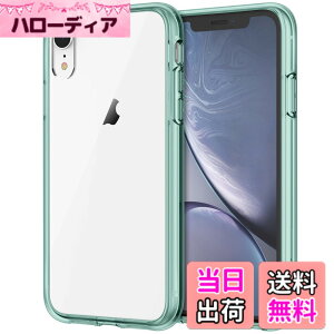 �y���������zJETech iPhonexr �P�[�X (6.1�C���`��piPhone XR) ���΂݂Ȃ� �Ռ��z�� �o���p�[�J�o�[ �����h�~ �N���A�o�b�N (�~�b�h�i�C�g�O���[��)