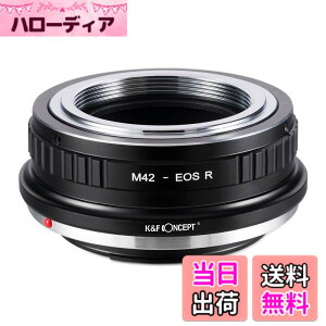 �y���������zK&F CONCEPT ���[�J�[���c�X �}�E���g�A�_�v�^�[ M42�����Y-Canon�Ή� EOS R�J�������� M42 �L���m���Ή�RF�}�E���g EOSR �����Y�}�E���g�A�_�v�^�[ ����������