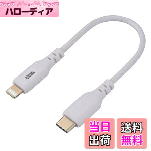 �y���������zAudioComm Type-C/���C�g�j���O�P�[�u�� 0.15m_SIP-L015CH-W 01-7121 �I�[���d�@
